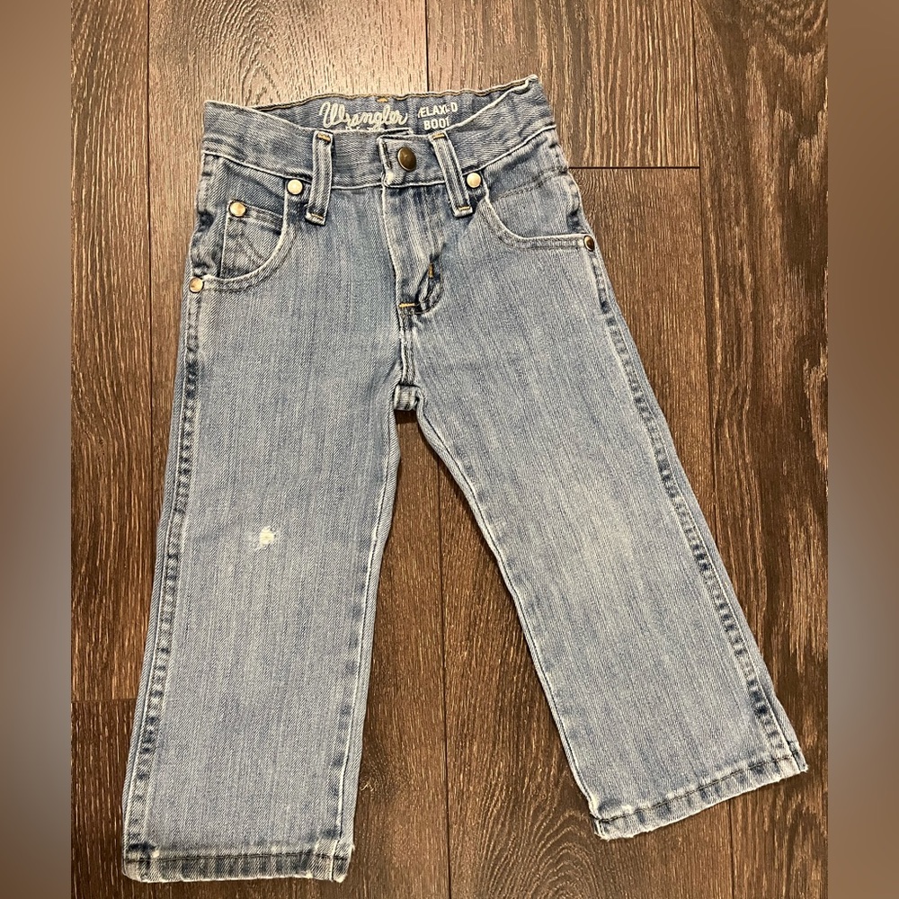 Wrangler Retro Relaxed Bootcut Jeans Size 3T Slim